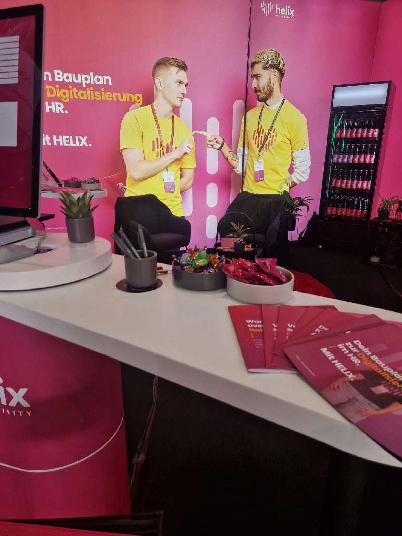 Details des Messestands