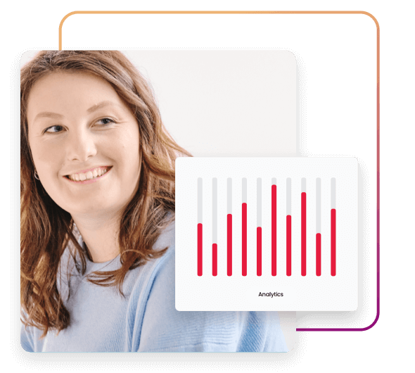 Mitarbeiter und Grafik zum Thema Talente gewinnen