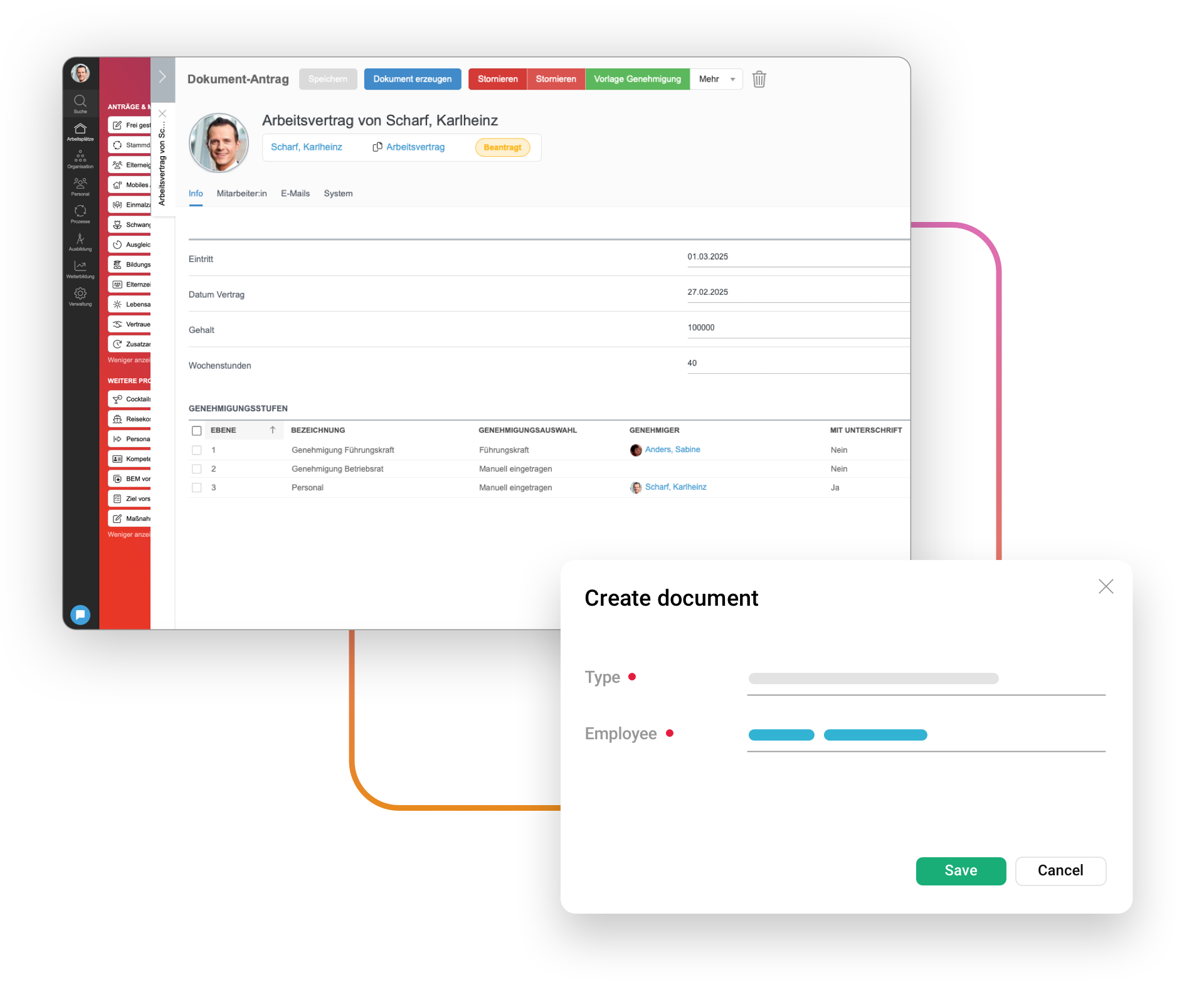 Document management in HELIX