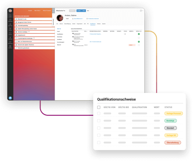 Qualifikationsmanagement & Regulatorik in HELIX