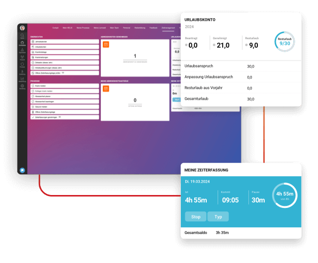 Zeitmanagement in HELIX